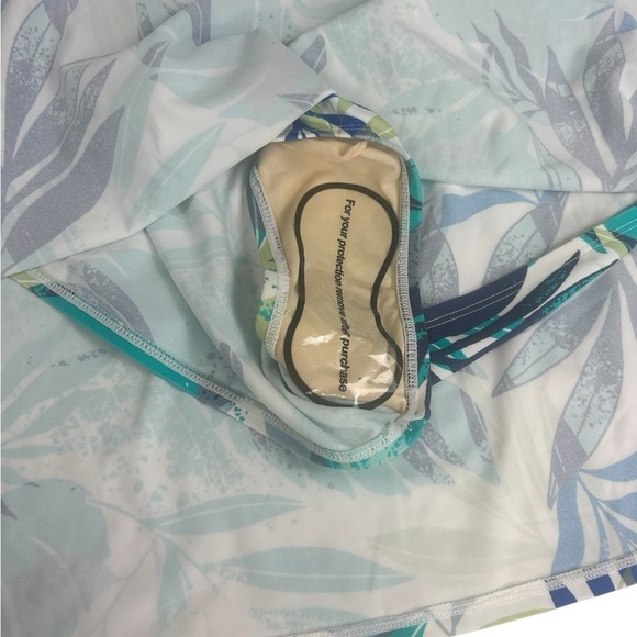 Denim&Co Beach Sweetheart Twist Front Swim-Suit Dress Women's Plus SZ 22W NEW - Picture 5 of 13